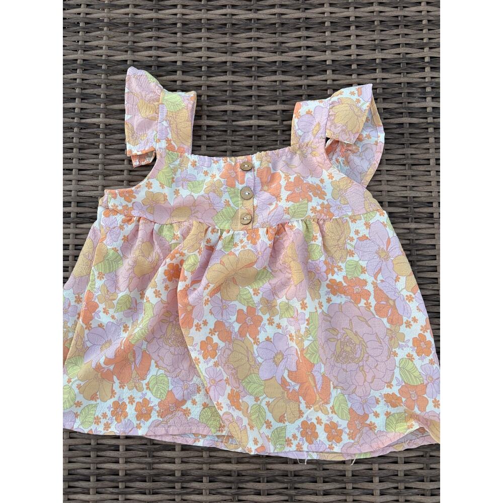 Hayden girl floral summer top